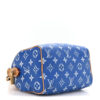Túi Trống LV Speedy Màu Xanh Dương Monogram Chính Hãng LV398 2026
