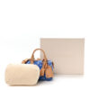 Túi Trống LV Speedy Màu Xanh Dương Monogram Chính Hãng LV398 2026