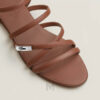 Sandal Hermes Lullaby hàng hiệu chính hãng màu nâu gold MHHH061 2026