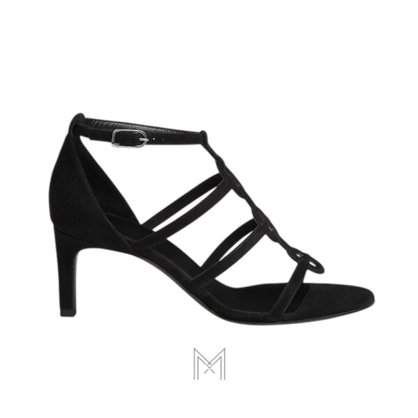Cao gót Hermes Magic 70 chính hãng màu đen MHHH024