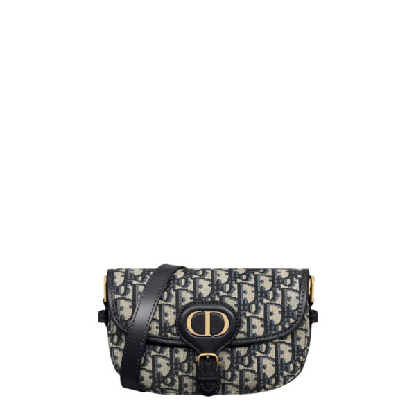 Túi Đeo Chéo Dior Bobby East West Họa Tiết Dior Oblique Chính Hãng DR003