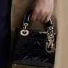 Túi Xách Lady Dior Micro Màu Đen Da Patent Sang Trọng DR007 2026