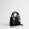Túi Xách Lady Dior Micro Màu Đen Da Patent Sang Trọng DR007 2026