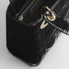 Túi Xách Lady Dior Micro Màu Đen Da Patent Sang Trọng DR007 2026
