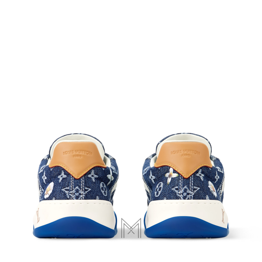 Giày Jordan LV nam màu xanh hoạ tiết monogram chính hãng GLV03 2026 Giày Jordan LV nam màu xanh hoạ tiết monogram chính hãng GLV03 2026
