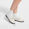 Giày Loafer Louis Vuitton nữ màu trắng authentic GLV02 2026 Giày Loafer Louis Vuitton nữ màu trắng authentic GLV02 2026
