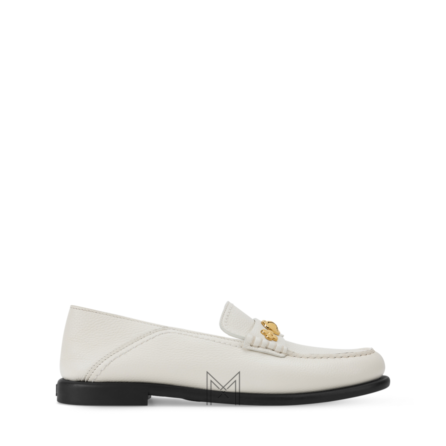 Giày Loafer Louis Vuitton nữ màu trắng authentic GLV02 2026 Giày Loafer Louis Vuitton nữ màu trắng authentic GLV02 2026