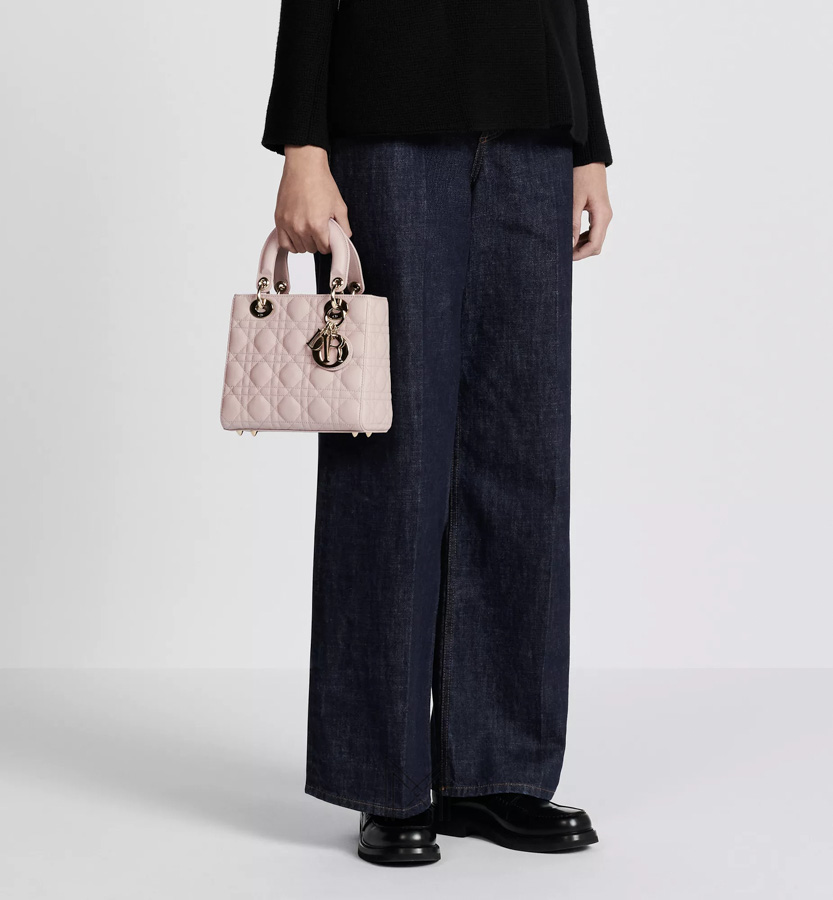 Túi Đeo Chéo Lady Dior My Abcdior Màu Hồng Da Cừu Chính Hãng DR010 2026 Túi Đeo Chéo Lady Dior My Abcdior Màu Hồng Da Cừu Chính Hãng DR010 2026
