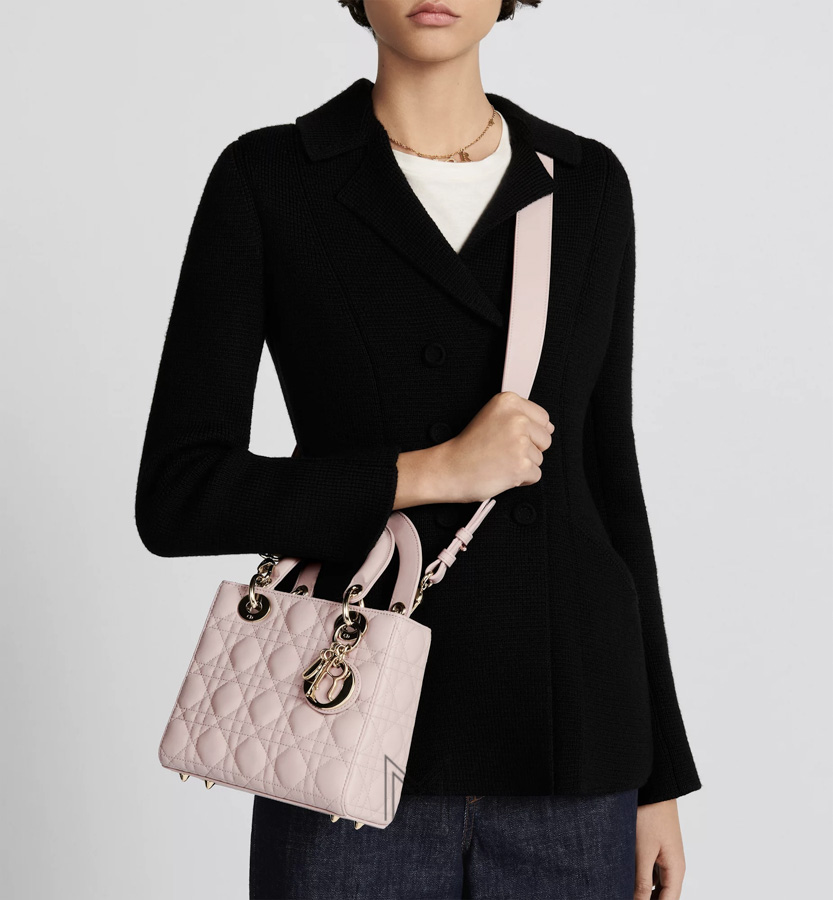 Túi Đeo Chéo Lady Dior My Abcdior Màu Hồng Da Cừu Chính Hãng DR010 2026 Túi Đeo Chéo Lady Dior My Abcdior Màu Hồng Da Cừu Chính Hãng DR010 2026