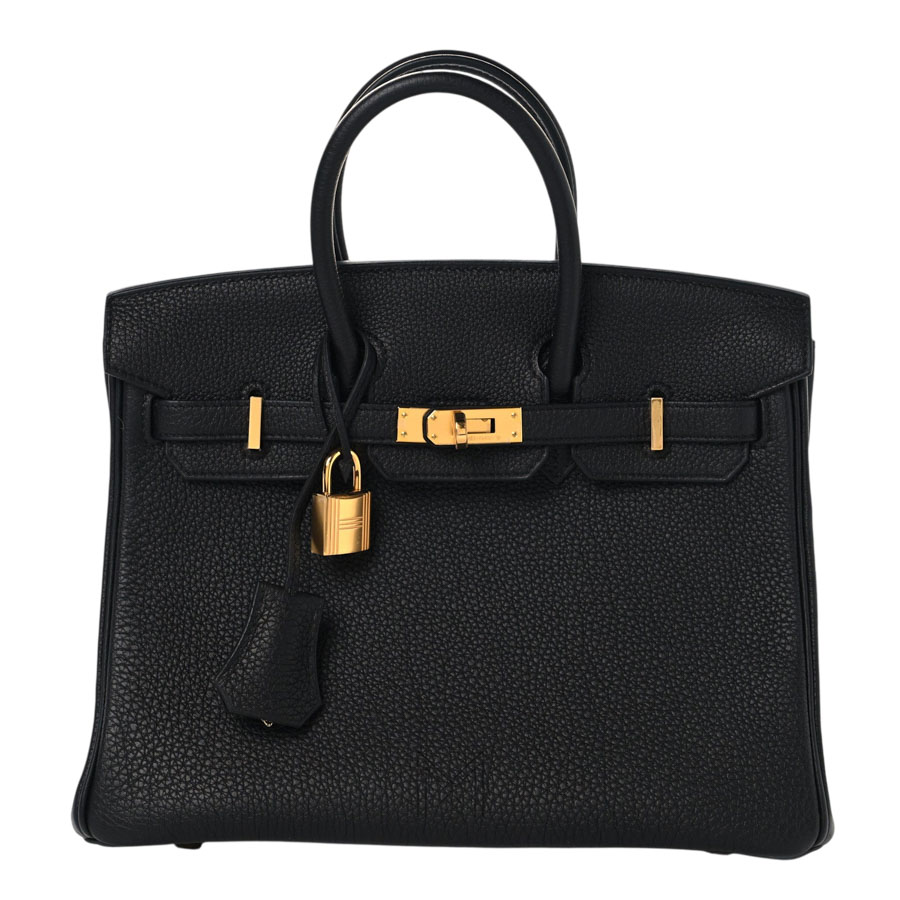 Túi Hermes Birkin 25 da Togo màu đen hàng hiệu THM03 2026 Túi Hermes Birkin 25 da Togo màu đen hàng hiệu THM03 2026