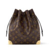 Túi Rút LV Noe Trunk Nâu Monogram Canvas Authentic CC003 2026