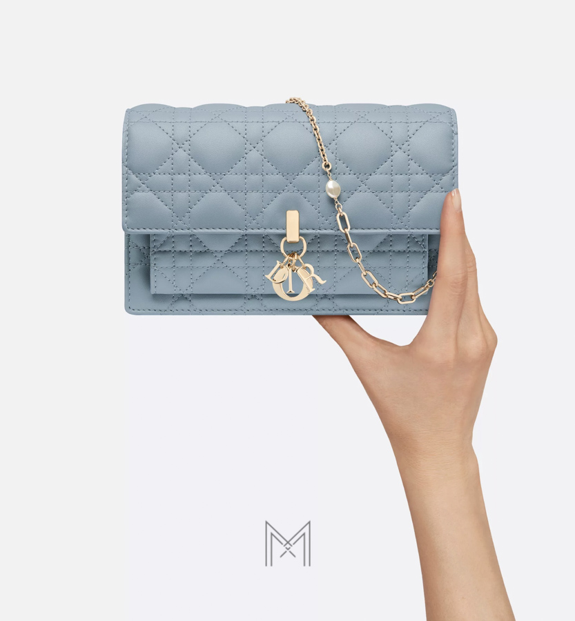 Túi Cầm Tay Dior Nữ Màu Xanh Dương Da Bê Chính Hãng DR012 2026 Túi Cầm Tay Dior Nữ Màu Xanh Dương Da Bê Chính Hãng DR012 2026