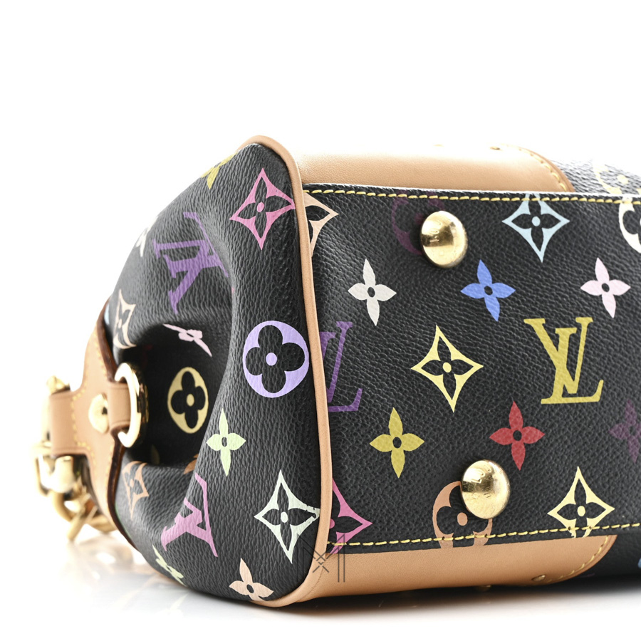 Túi Cầm Tay Louis Vuitton Nữ Đen Multicolor Monogram CC004 2026 Túi Cầm Tay Louis Vuitton Nữ Đen Multicolor Monogram CC004 2026