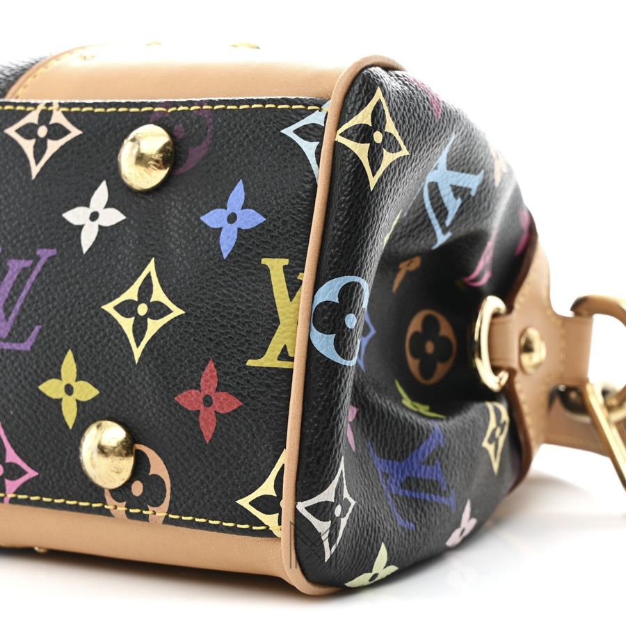 Túi Cầm Tay Louis Vuitton Nữ Đen Multicolor Monogram CC004 2026 Túi Cầm Tay Louis Vuitton Nữ Đen Multicolor Monogram CC004 2026