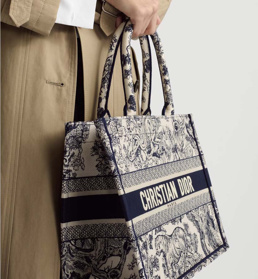 Túi Xách Dior Canvas Book Tote Họa Tiết Thổ Cẩm Chính Hãng DR014 2026 Túi Xách Dior Canvas Book Tote Họa Tiết Thổ Cẩm Chính Hãng DR014 2026