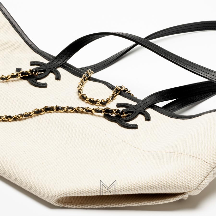 Túi xách Chanel 2 dây Spring Summer 2026 canvas phối da bê chính hãng TCN39 2026 Túi xách Chanel 2 dây Spring Summer 2026 canvas phối da bê chính hãng TCN39 2026