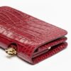 Túi Chanel cầm tay màu đỏ da bê dập nổi vân cá sấu chính hãng TCN35 2026 Túi Chanel cầm tay màu đỏ da bê dập nổi vân cá sấu chính hãng TCN35 2026