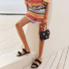 Túi Chanel nắp gập màu đen dây xích Coco Beach 2026 chính hãng TCN27 2026