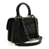 Túi xách đeo chéo Chanel nẹp sắt Trendy CC Dual Handle Flap màu đen TCN18 2026 Túi xách đeo chéo Chanel nẹp sắt Trendy CC Dual Handle Flap màu đen TCN18 2026