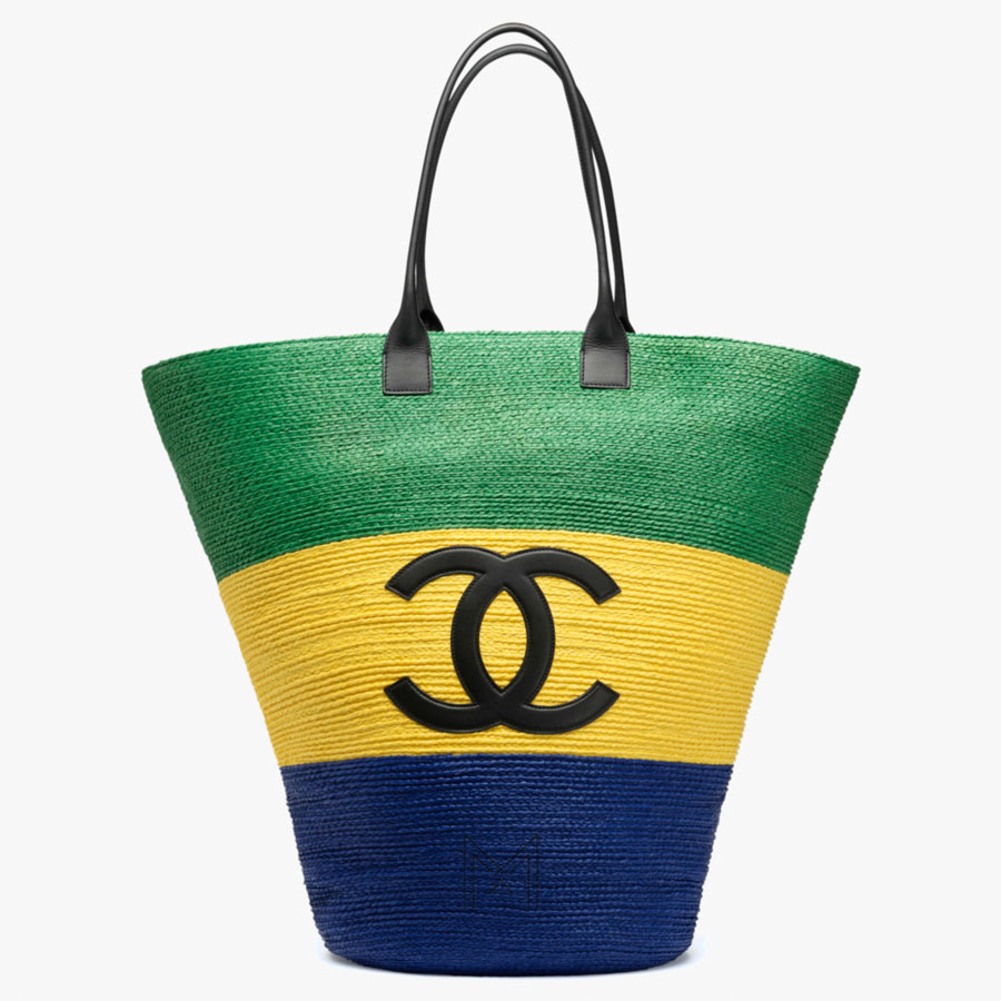 Túi Chanel Shopping maxi Coco Beach 2026 Da bê phối Raffia authentic TCN16 2026 Túi Chanel Shopping maxi Coco Beach 2026 Da bê phối Raffia authentic TCN16 2026