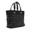 Túi CHANEL Super Paris Biarritz cỡ lớn màu đen da canvas phủ chính hãng TCN14 2026 Túi CHANEL Super Paris Biarritz cỡ lớn màu đen da canvas phủ chính hãng TCN14 2026