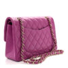 Túi Chanel tím Lambskin Quilted Small Double Flap chính hãng TCN13 2026 Túi Chanel tím Lambskin Quilted Small Double Flap chính hãng TCN13 2026