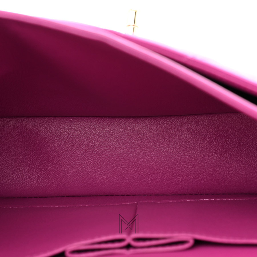 Túi Chanel tím Lambskin Quilted Small Double Flap chính hãng TCN13 2026 Túi Chanel tím Lambskin Quilted Small Double Flap chính hãng TCN13 2026