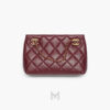 Túi Chanel trần trám màu đỏ da cừu Spring Summer chính hãng TCN12 2026 Túi Chanel trần trám màu đỏ da cừu Spring Summer chính hãng TCN12 2026
