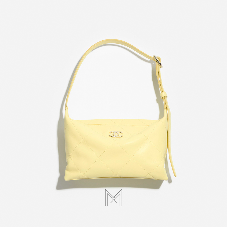 Túi Chanel Hobo màu vàng Pre-Collection Xuân Hè 2026 da cừu chính hãng TCN10 2026 Túi Chanel Hobo màu vàng Pre-Collection Xuân Hè 2026 da cừu chính hãng TCN10 2026