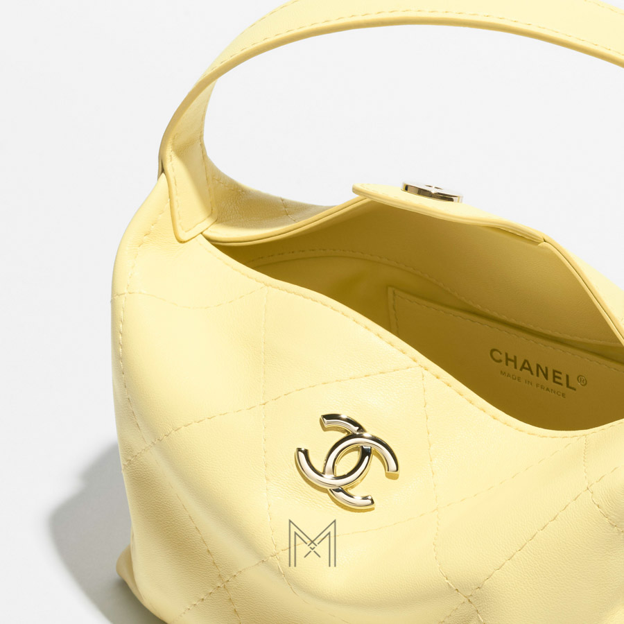 Túi Chanel Hobo màu vàng Pre-Collection Xuân Hè 2026 da cừu chính hãng TCN10 2026 Túi Chanel Hobo màu vàng Pre-Collection Xuân Hè 2026 da cừu chính hãng TCN10 2026
