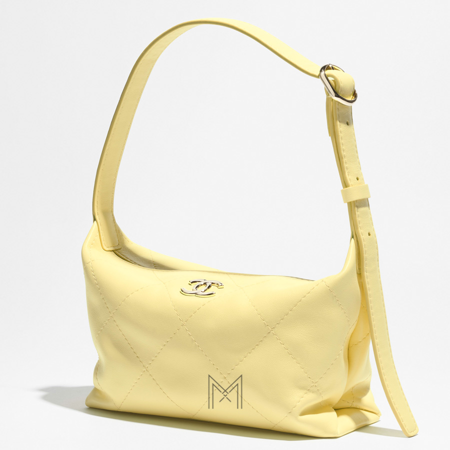 Túi Chanel Hobo màu vàng Pre-Collection Xuân Hè 2026 da cừu chính hãng TCN10 2026 Túi Chanel Hobo màu vàng Pre-Collection Xuân Hè 2026 da cừu chính hãng TCN10 2026