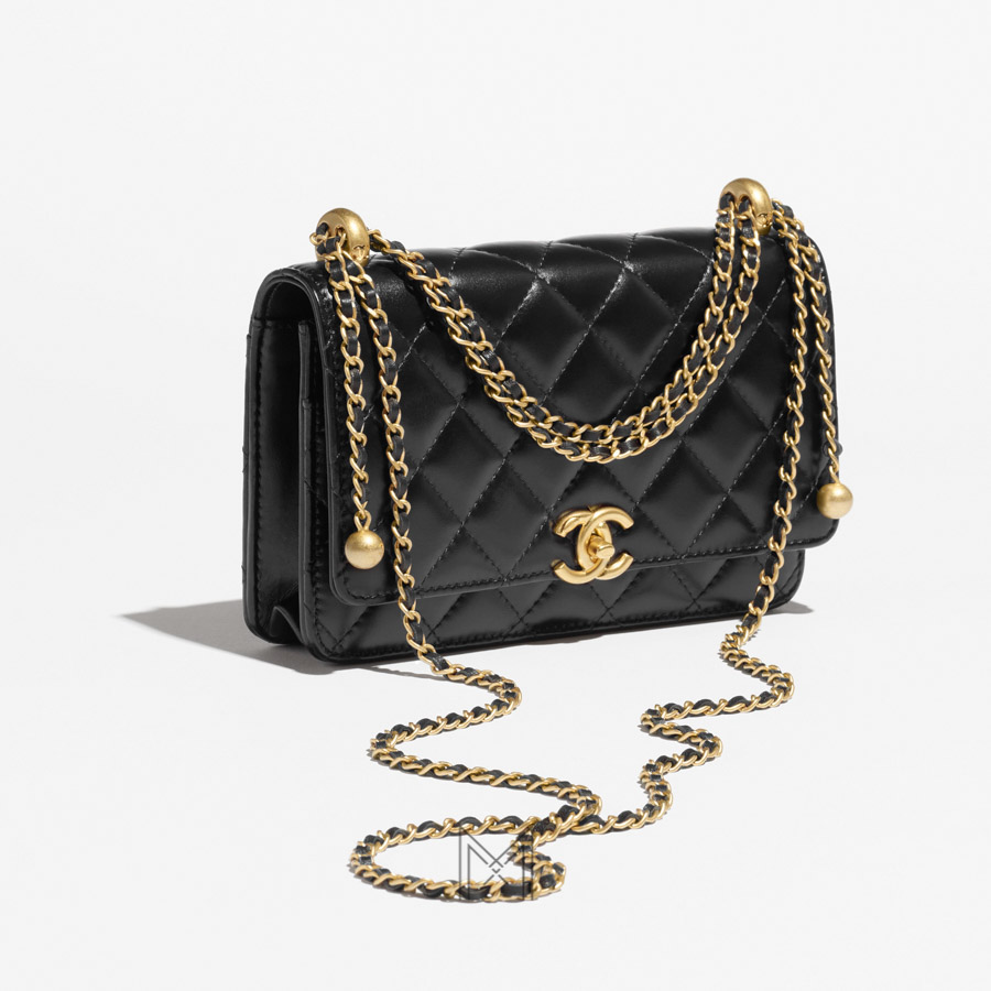 Túi Chanel WOC Pre-Collection Spring Summer 2026 màu đen da bê chính hãng TCN07 2026 Túi Chanel WOC Pre-Collection Spring Summer 2026 màu đen da bê chính hãng TCN07 2026