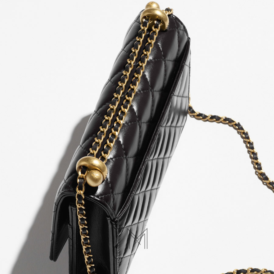 Túi Chanel WOC Pre-Collection Spring Summer 2026 màu đen da bê chính hãng TCN07 2026 Túi Chanel WOC Pre-Collection Spring Summer 2026 màu đen da bê chính hãng TCN07 2026