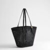 Túi Xách Cói Dior Màu Đen Hàng Hiệu Authentic DR015 2026