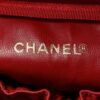Túi cốp Chanel Caviar Vanity màu đỏ chính hãng da sần TCN46 2026