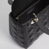 Túi Xách Lady Dior 5 Ô Màu Đen Màu Đen Sang Trọng Da Cừu DR017 2026