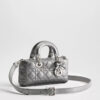 Túi Xách Đeo Chéo Lady Dior Bạc Thời Trang DR020 2026