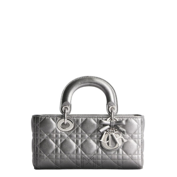 Túi Xách Đeo Chéo Lady Dior Bạc Thời Trang DR020