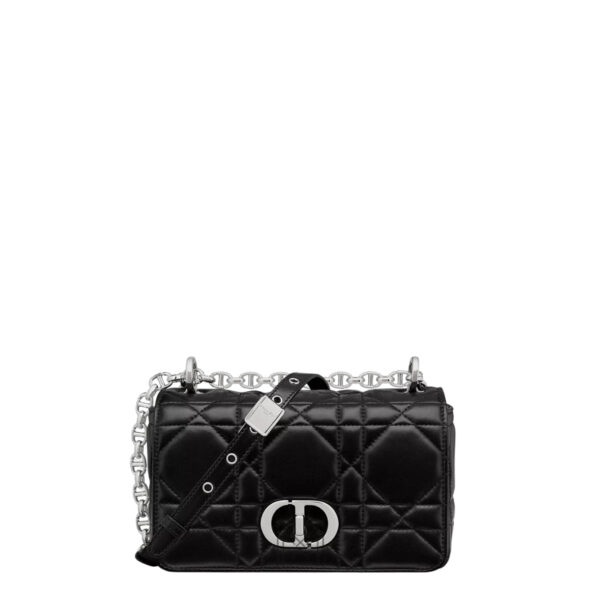 Túi Đeo Chéo Dior Caro Màu Đen Da Cừu Luxury DR023