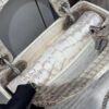 Túi Xách Lady Dior Da Cá Sấu Bạch Tạng Đính Đá Chính Hãng DR025 2026