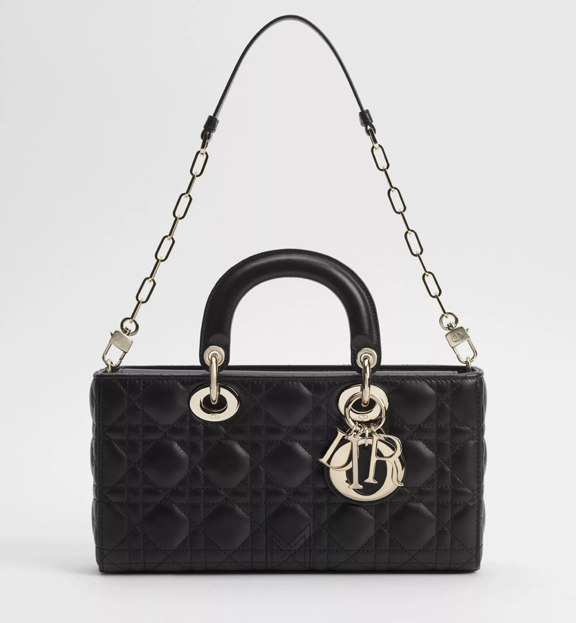Túi Xách Đeo Chéo Lady Dior D-Joy Màu Đen Da Lì Chính Hãng DR026 2026 Túi Xách Đeo Chéo Lady Dior D-Joy Màu Đen Da Lì Chính Hãng DR026 2026