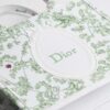 Túi Xách Dior Book Tote Trắng Thêu Họa Tiết Xanh Dây Bản To Authentic DR028 2026