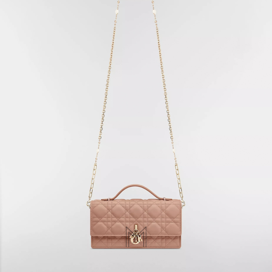 Túi Đeo Chéo Dior Dây Xích Màu Cam Da Bê Thời Trang DR029 2026 Túi Đeo Chéo Dior Dây Xích Màu Cam Da Bê Thời Trang DR029 2026