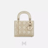 Túi Xách Đeo Chéo Lady Dior Đính Đá Màu Be Chính Hãng Dr032 2026