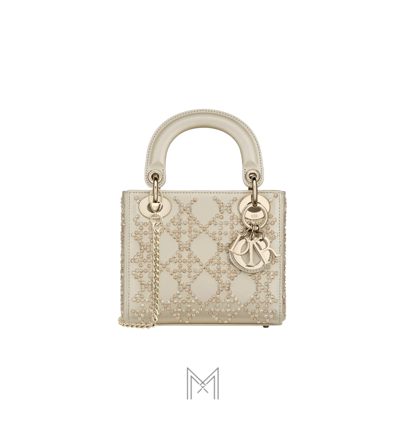 Túi Xách Đeo Chéo Lady Dior Đính Đá Màu Be Chính Hãng Dr032 2026 Túi Xách Đeo Chéo Lady Dior Đính Đá Màu Be Chính Hãng Dr032 2026