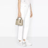 Túi Xách Đeo Chéo Lady Dior Đính Đá Màu Be Chính Hãng Dr032 2026