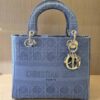 Túi Xách Lady Dior Jisoo Xanh Denim Chính Hãng TR040 2026