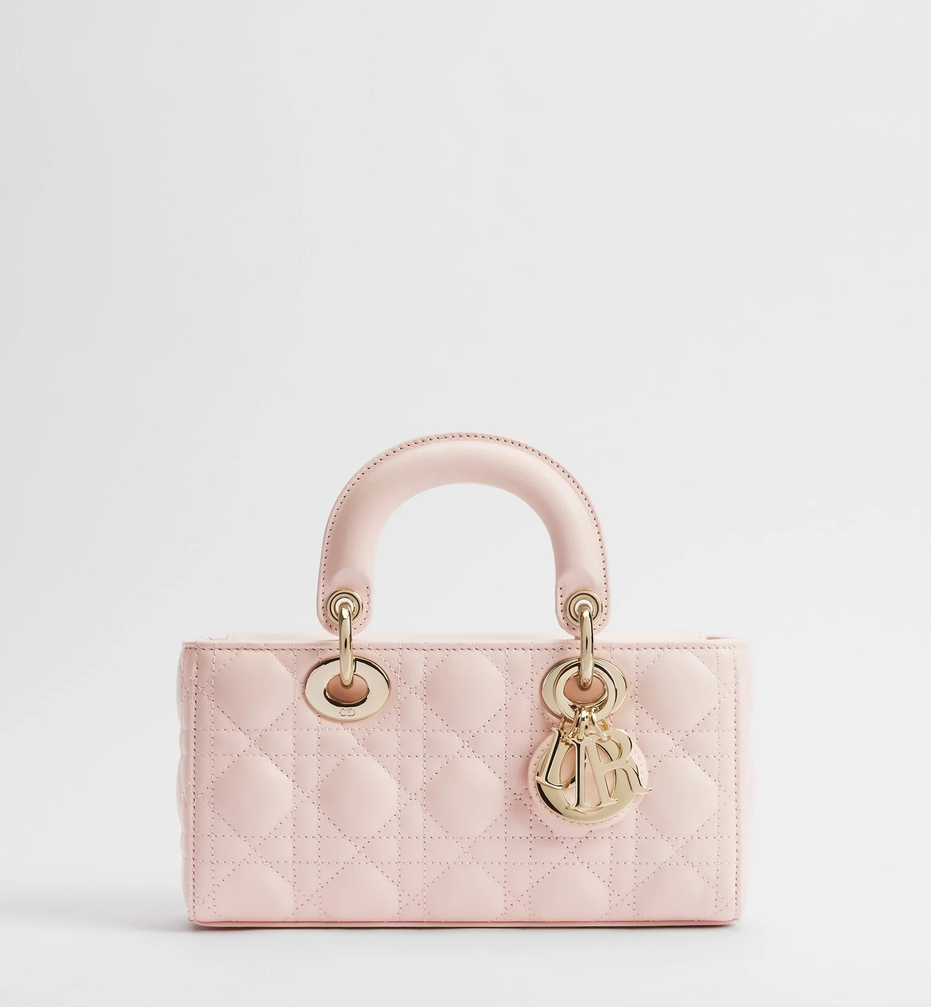Túi Xách Đeo Chéo Lady Dior D-Joy Hồng Da Bê Chính Hãng TR046 2026 Túi Xách Đeo Chéo Lady Dior D-Joy Hồng Da Bê Chính Hãng TR046 2026