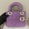 Túi Xách Đeo Chéo Lady Dior Màu Tím Da Lambskin Hàng Hiệu TR047 2026