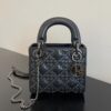 Túi Xách Đeo Chéo Lady Dior Đen Nạm Đinh Authentic DR051 2026